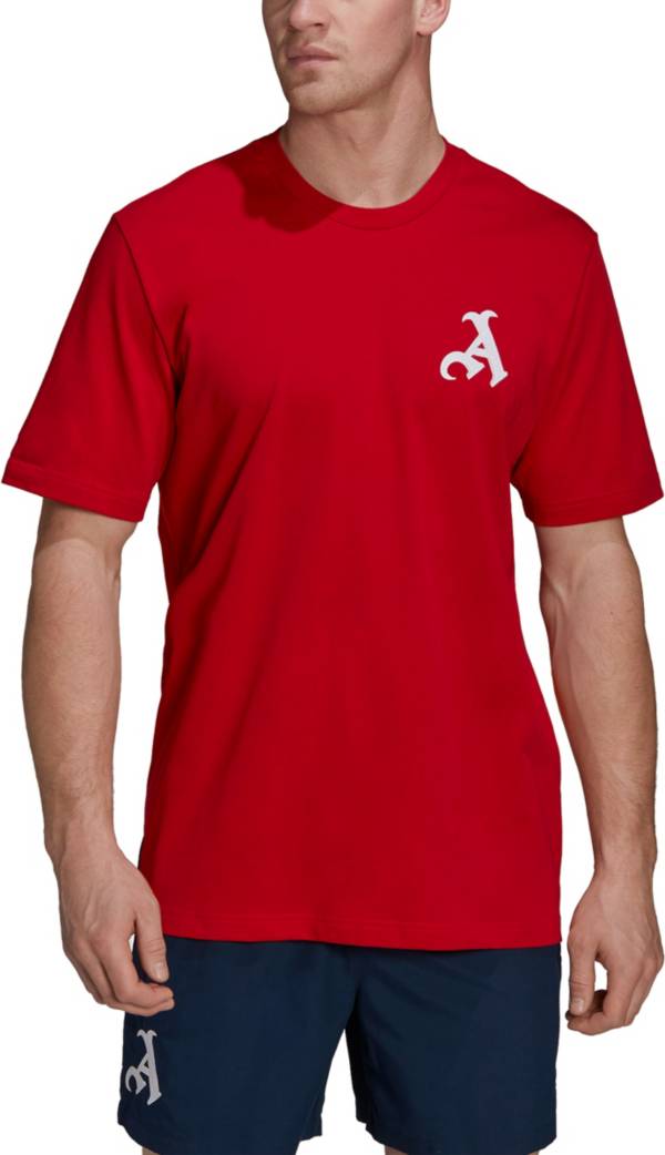 adidas Arsenal Q2 Red T-Shirt