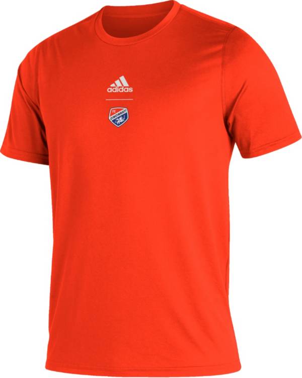 adidas FC Cincinnati '22 Orange Repeat T-Shirt