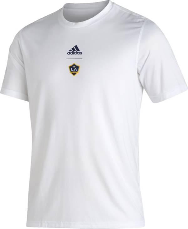 adidas Los Angeles Galaxy '22 White Repeat T-Shirt