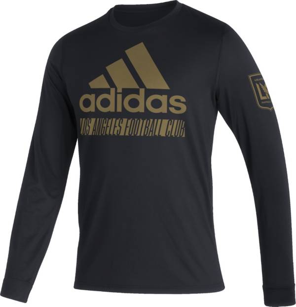 adidas Los Angeles FC '22 Black Badge of Sport Vintage T-Shirt product image