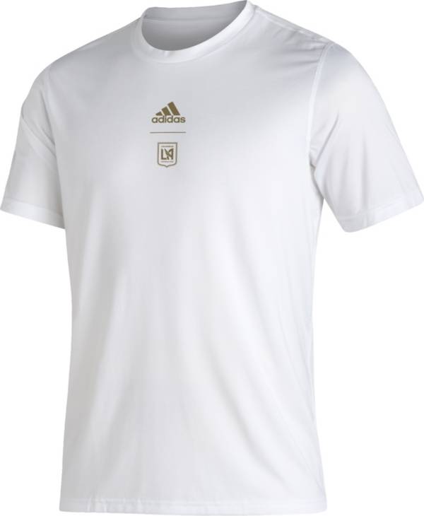 adidas Los Angeles FC '22 White Repeat T-Shirt