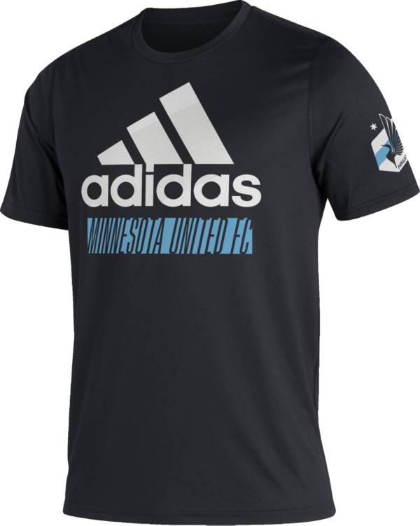 adidas Minnesota United FC '22 Black Badge of Sport T-Shirt