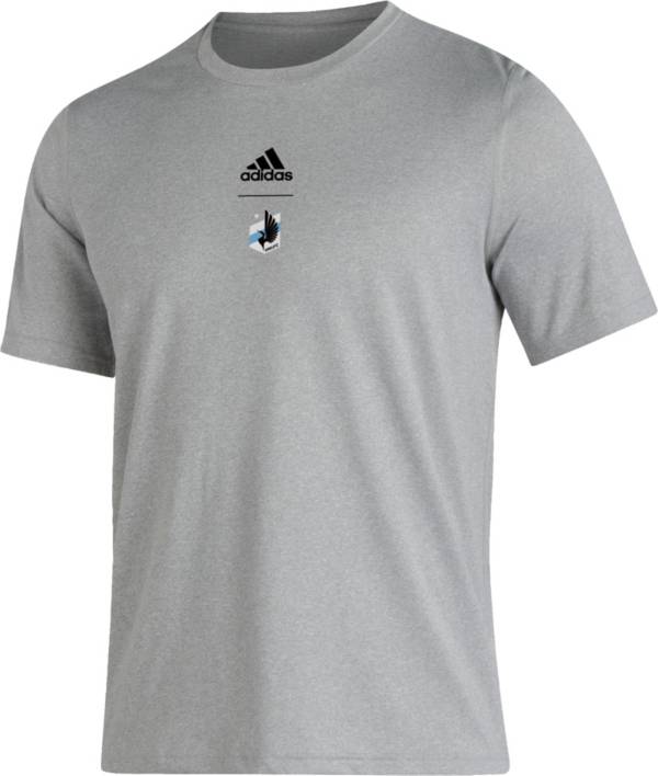 adidas Minnesota United FC '22 Grey Repeat T-Shirt