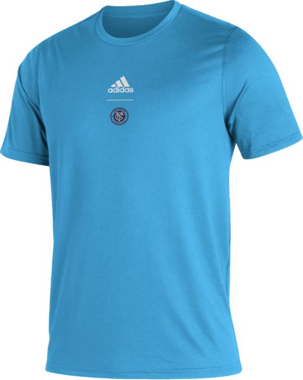 adidas New York City FC '22 Blue Repeat T-Shirt