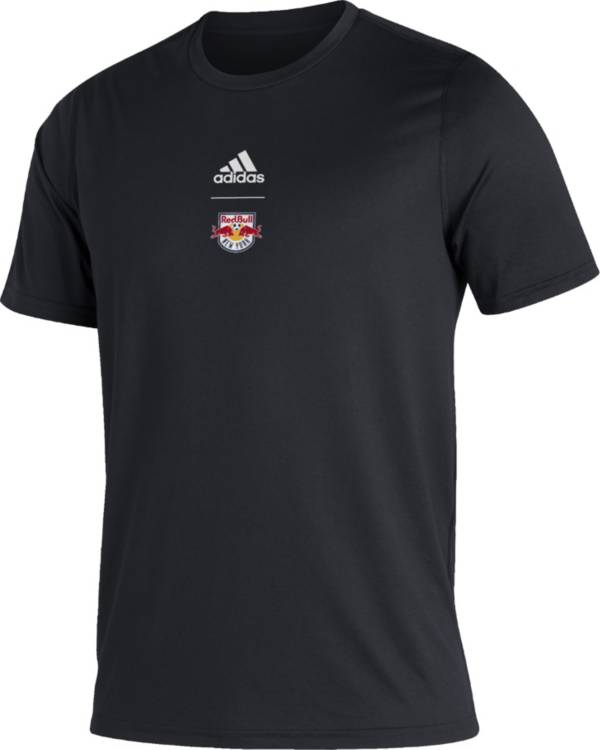 adidas New York Red Bulls '22 Black Repeat T-Shirt