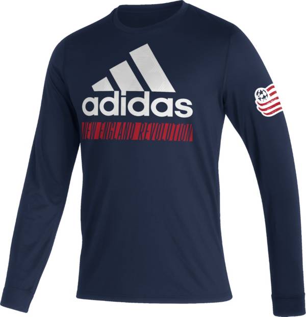 adidas New England Revolution '22 Navy Badge of Sport Vintage T-Shirt product image