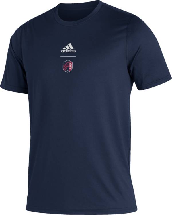 adidas St. Louis City SC '22 Navy Repeat T-Shirt