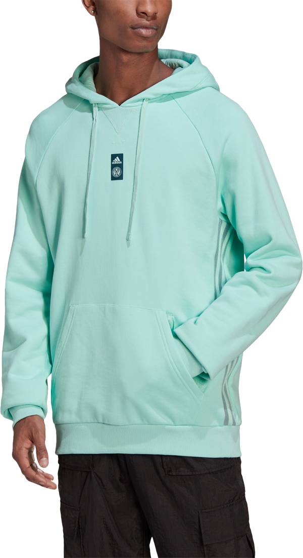adidas Atlanta United '22 Green Travel Pullover Hoodie