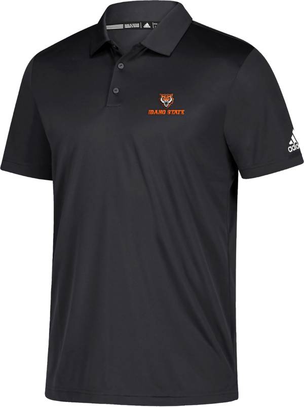 adidas Men's Idaho State Bengals Black Grind Polo