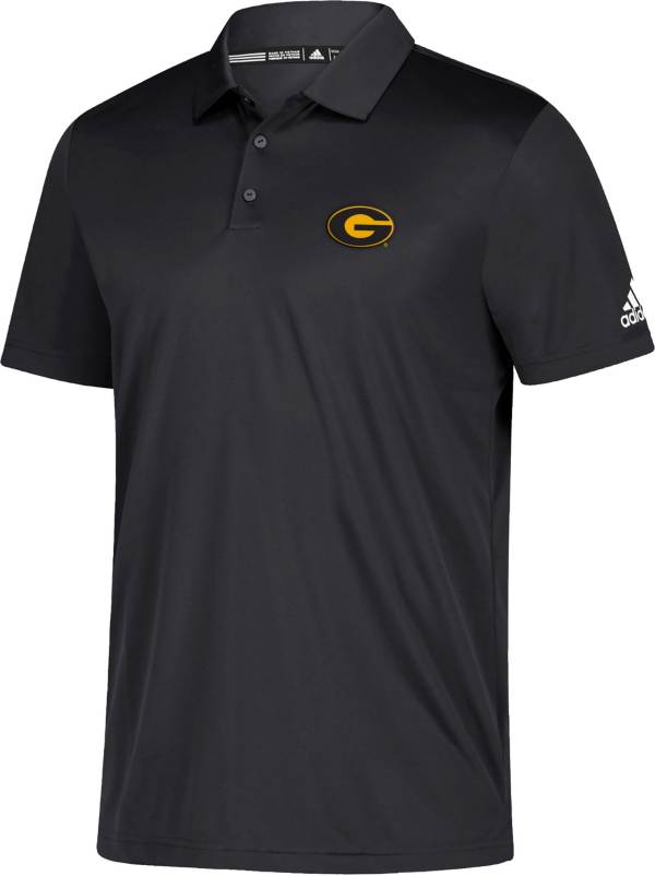 adidas Men's Grambing State Tigers Black Grind Polo