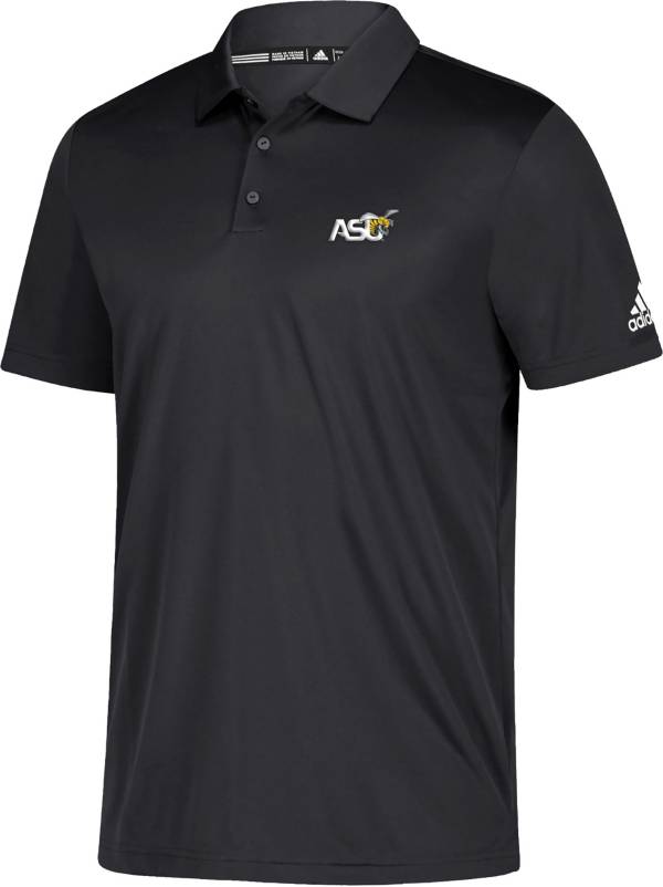 adidas Men's Alabama State Hornets Black Grind Polo