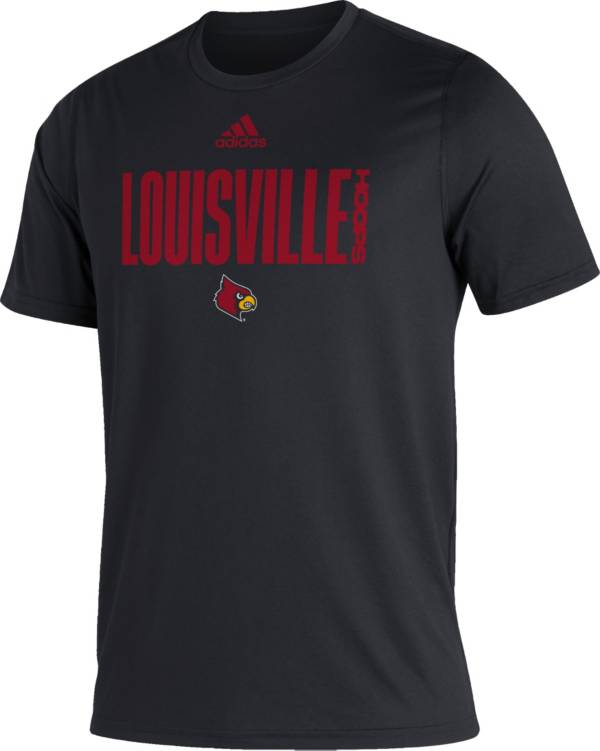 adidas Men's Louisville Cardinals Black Creator T-Shirt product image