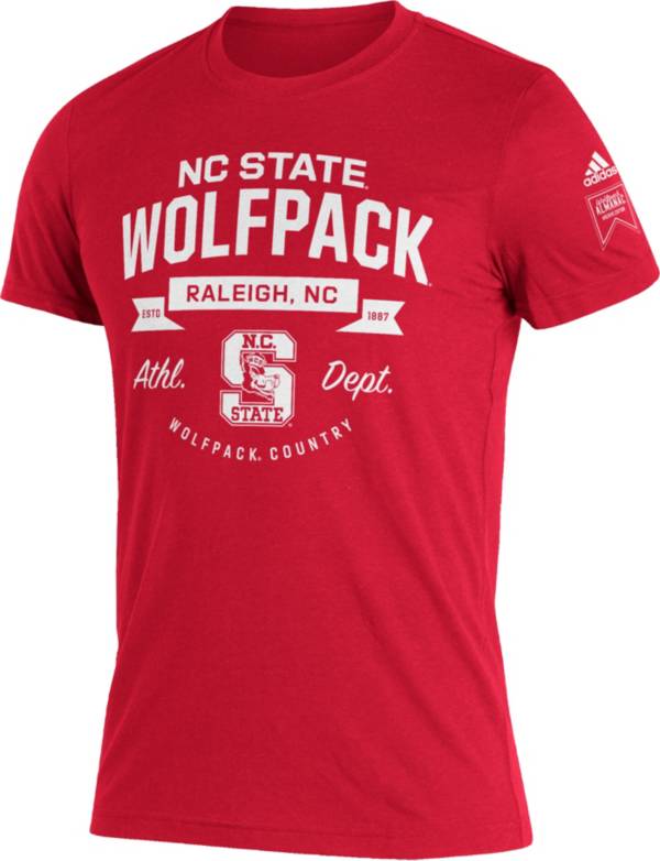 adidas Men's NC State Wolfpack Red Senior Year T-Shirt