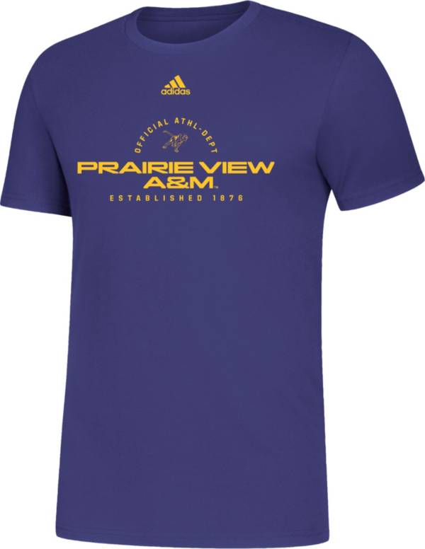 adidas Men's Prairie View A&M Panthers Purple Amplifier T-Shirt