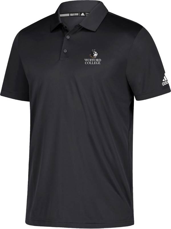 adidas Men's Wofford Terriers Black Grind Polo