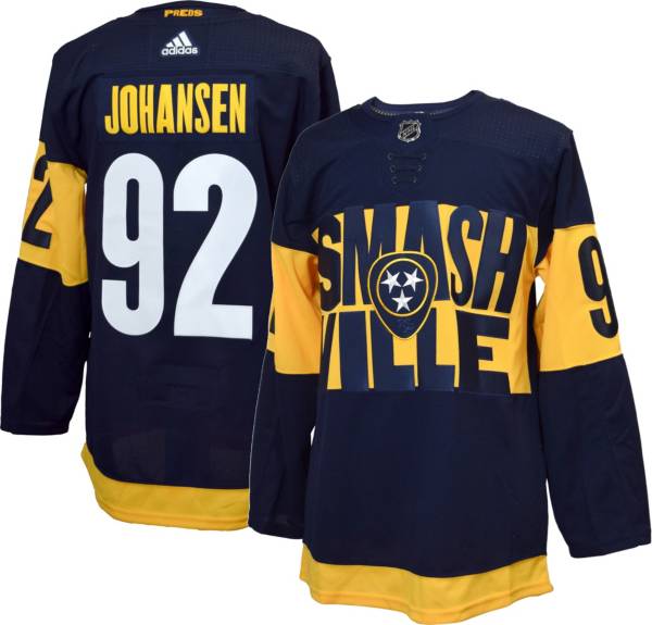 adidas '21-'22 Stadium Series Nashville Predators Ryan Johansen #92 ADIZERO Authentic Jersey