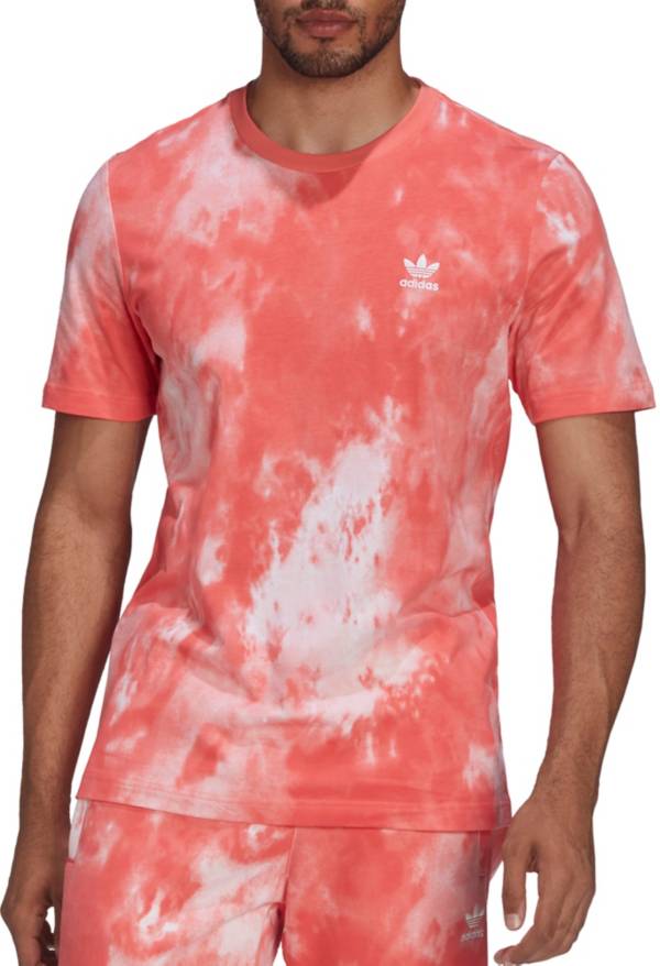 adidas Originals Men's Adicolor Essentials Trefoil Tie-Dyed T-Shirt