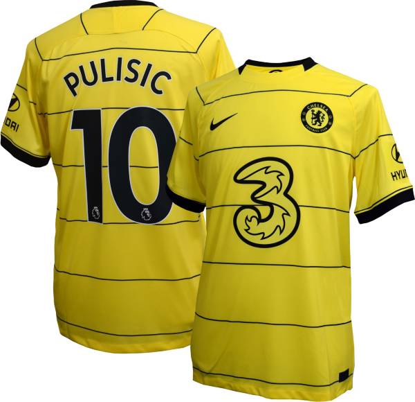 Nike Chelsea FC '21 Breathe Stadium Away Christian Pulisic #10 Replica Jersey