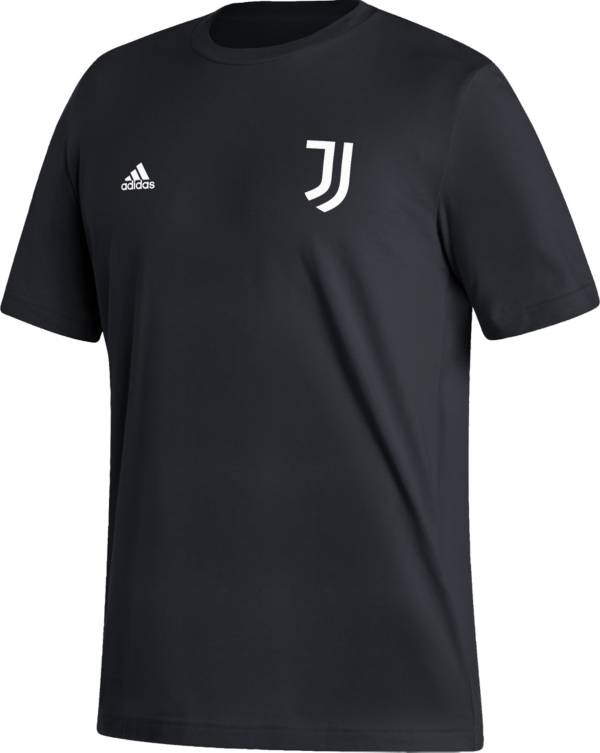 adidas Juventus '22 Left Chest Logo Black T-Shirt product image