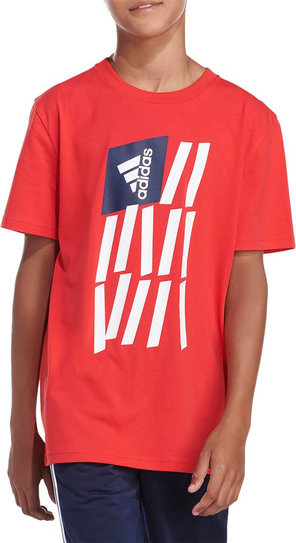 adidas Little Boys' Americana Short Sleeve T-Shirt