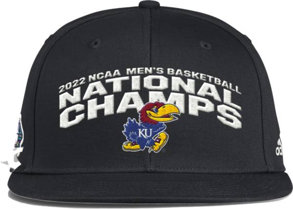 adidas Kansas Jayhawks 2022 Men's Basketball National Champions Adjustable Locker Room Hat product image