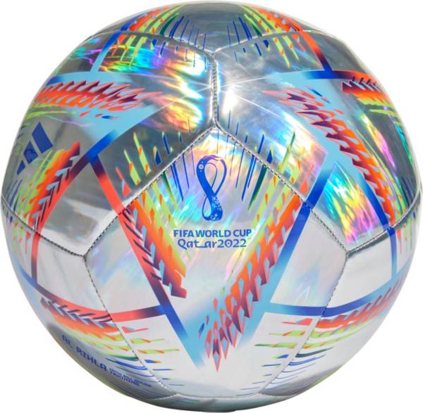adidas FIFA World Cup Qatar 2022 Al Rihla Hologram Foil Training Soccer Ball
