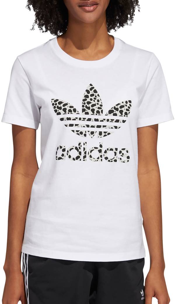 adidas Originals Women's Animal Print Short Sleeve T-Shirt