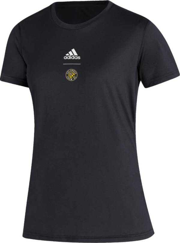 adidas Women's Columbus Crew '22 Repeat Black T-Shirt