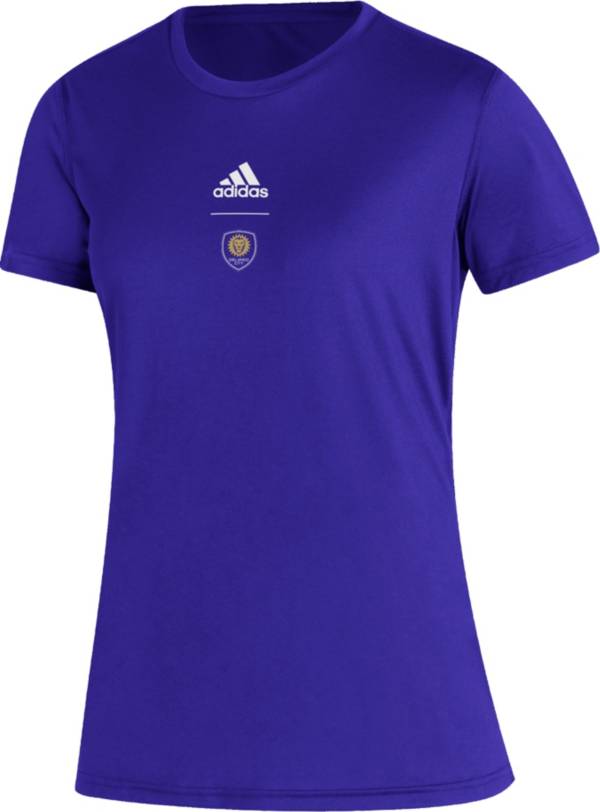 adidas Women's Orlando City '22 Purple Repeat T-Shirt