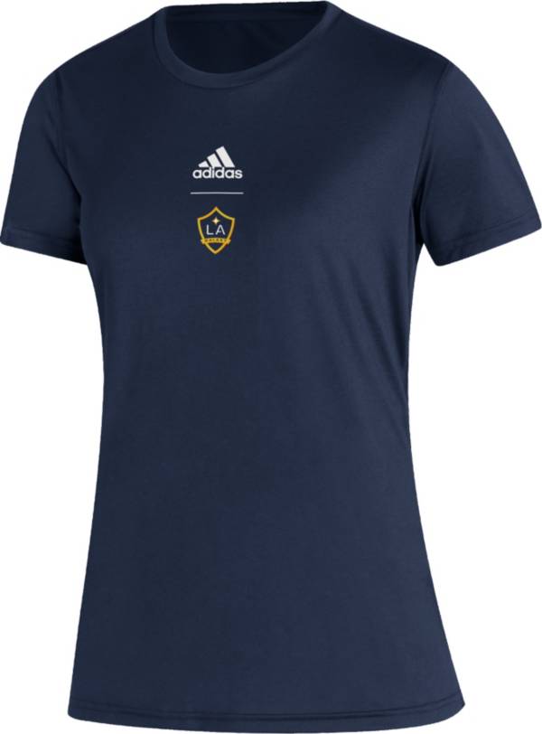 adidas Women's Los Angeles Galaxy '22 Navy Repeat T-Shirt product image