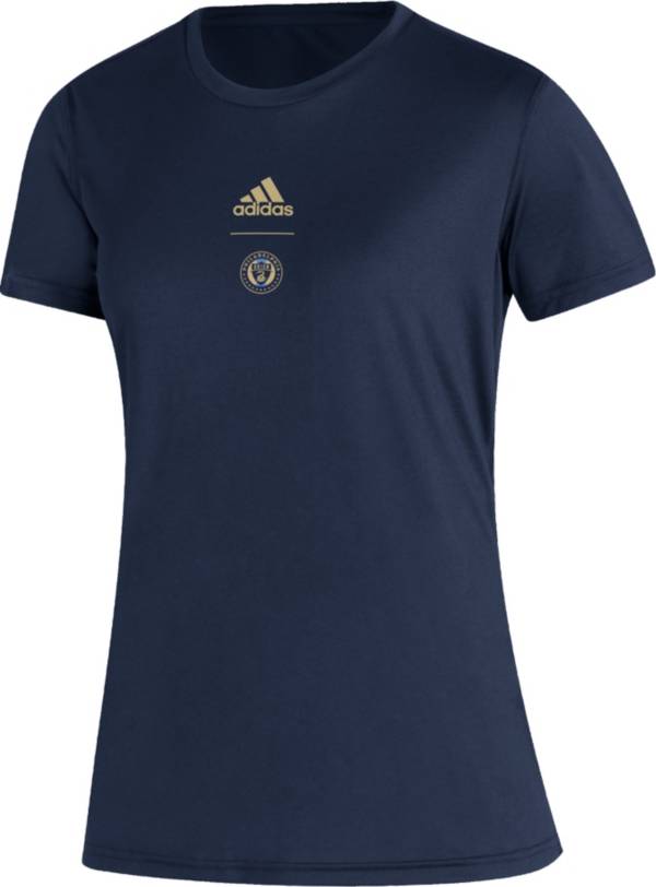 adidas Women's Philadelphia Union '22 Navy Repeat T-Shirt