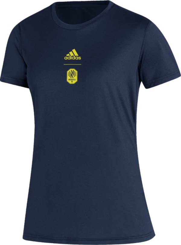 adidas Women's Nashville SC '22 Navy Repeat T-Shirt product image