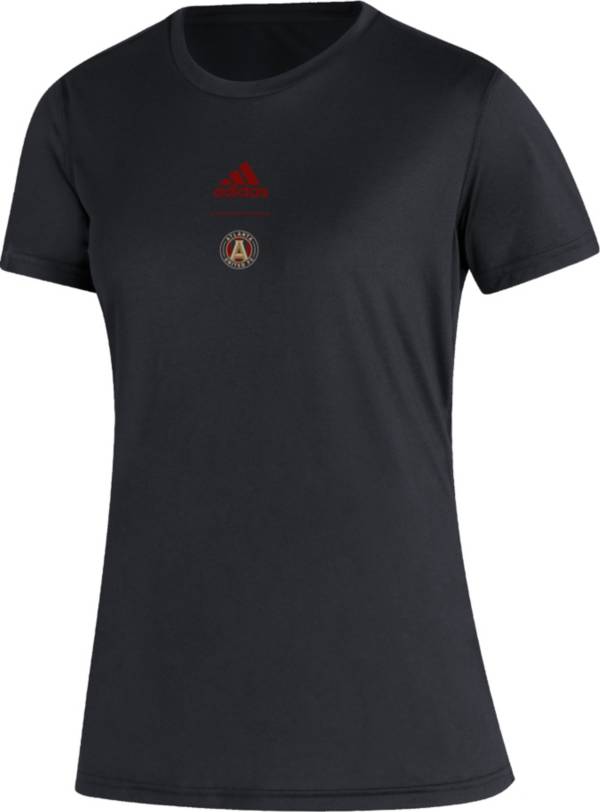 adidas Women's Atlanta United '22 Black Repeat T-Shirt