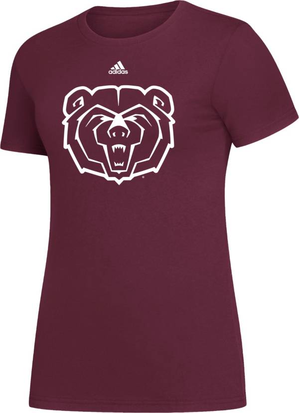 adidas Women's Missouri State Bears Maroon Amplifier T-Shirt product image