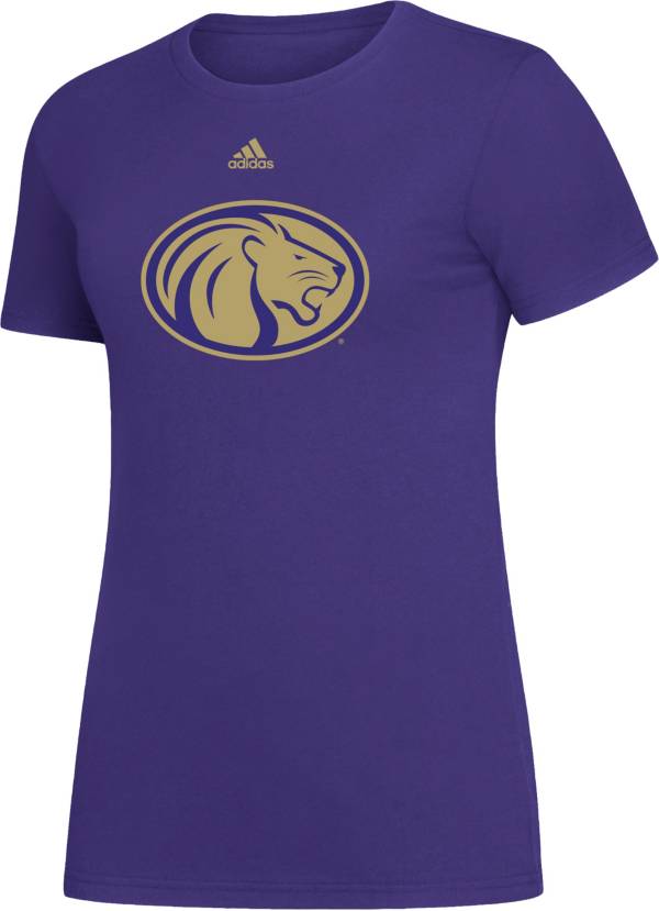 adidas Women's North Alabama Lions Purple Amplifier T-Shirt