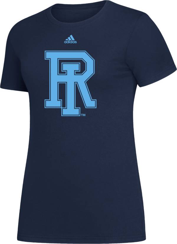 adidas Women's Rhode Island Rams NavyBlue Amplifier T-Shirt