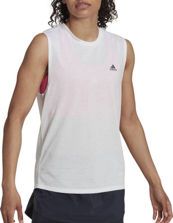 adidas Women's Run Icons Running Muscle Tank Top