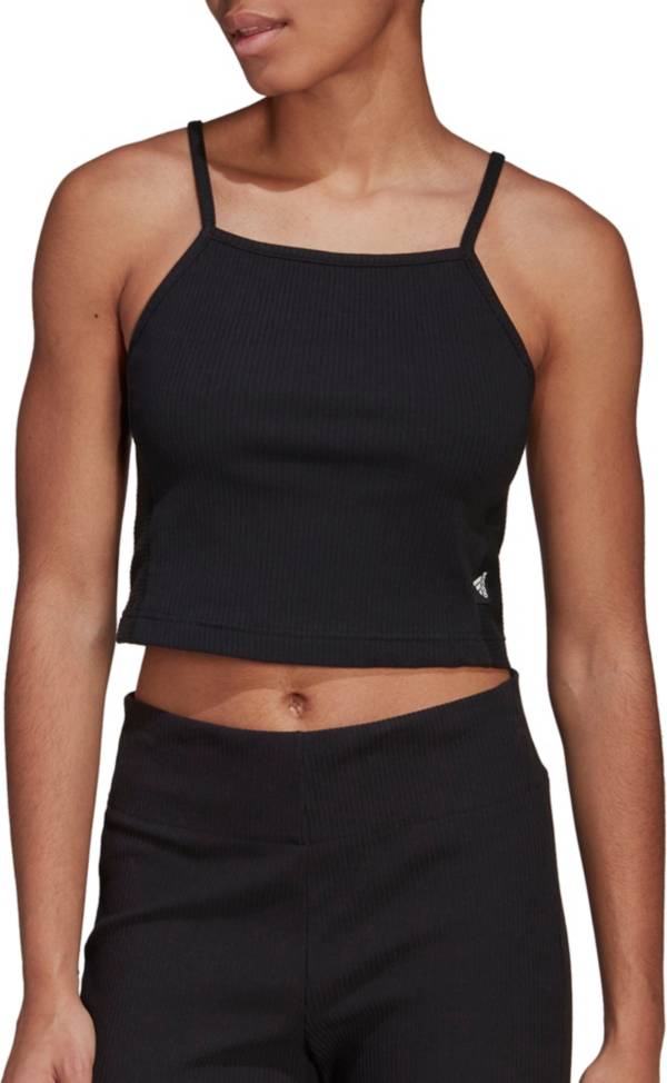 adidas Women's Studio Lounge Rib Tank Top