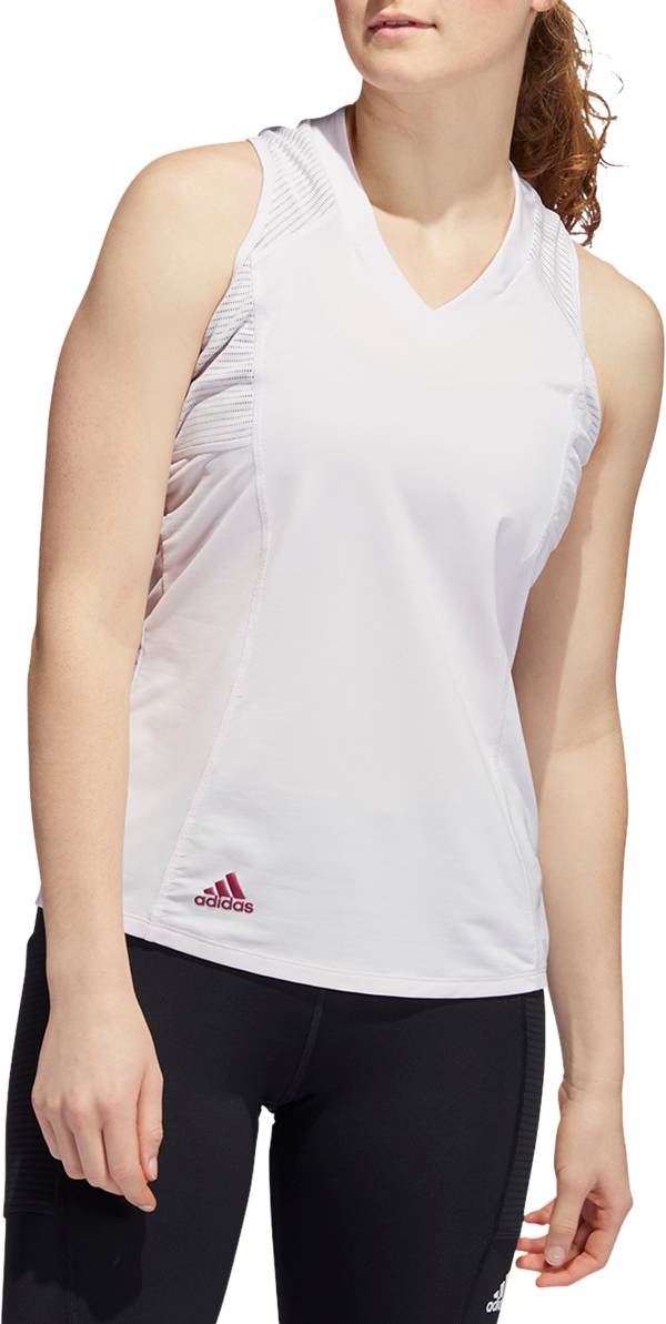 adidas Women's HEAT.RDY Sleeveless Golf Polo