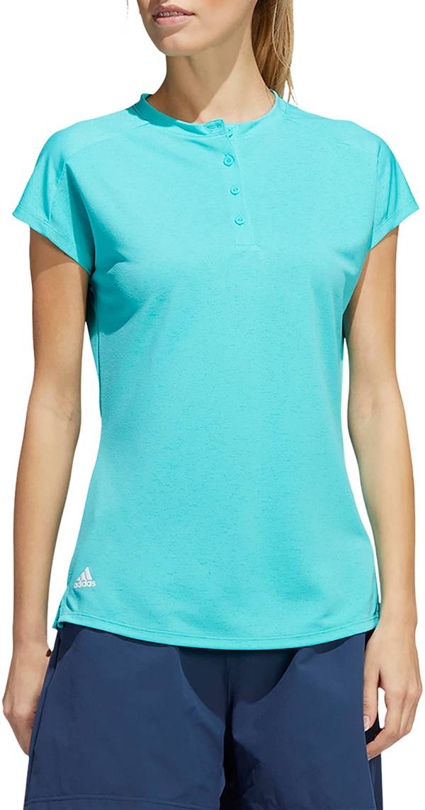 adidas Women's Essentials Short Sleeve Crew Neck Golf Shirt