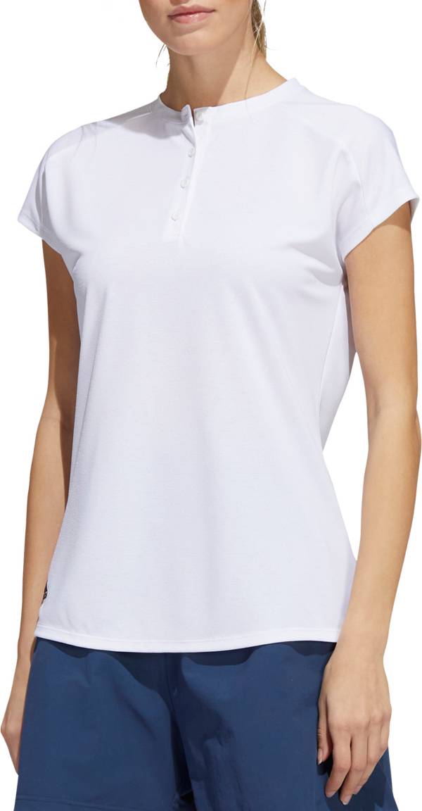 adidas Women's Essentials Short Sleeve Crew Golf Shirt