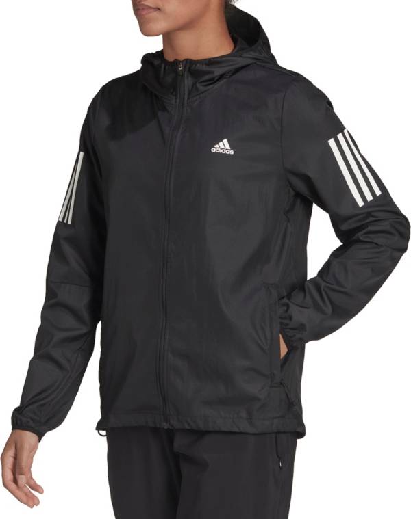 adidas Women's Own the Run Hooded Running Windbreaker