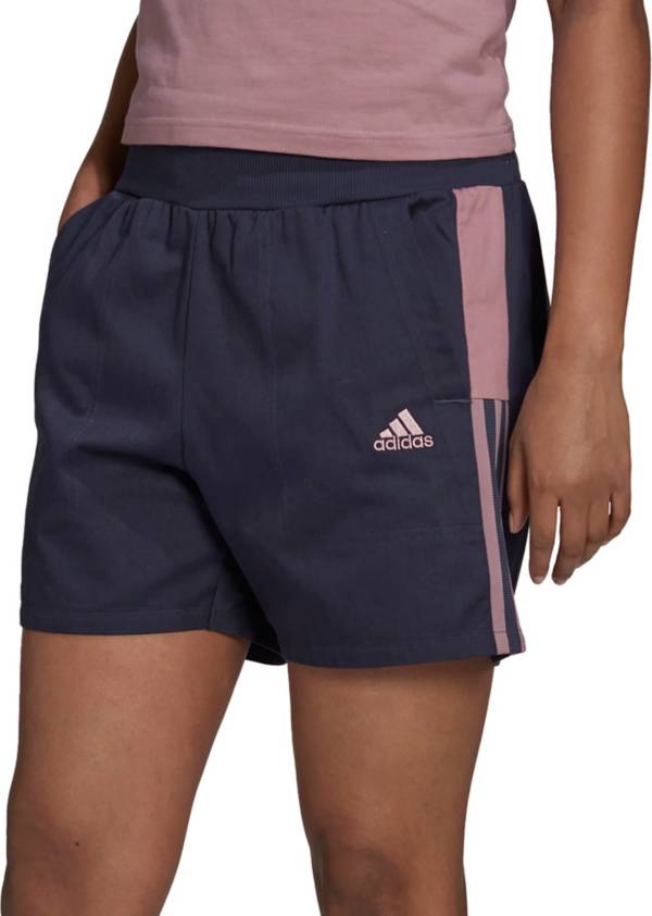 Adidas Women's High Waisted Plus Size Shorts