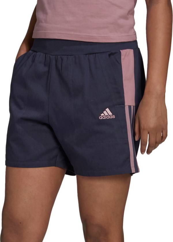 Adidas Women's High Waisted Plus Size Shorts product image