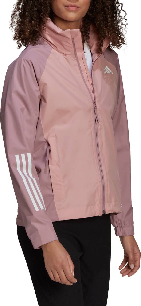 Adidas Women's Basic 3-Stripes Rain.RDY Jacket