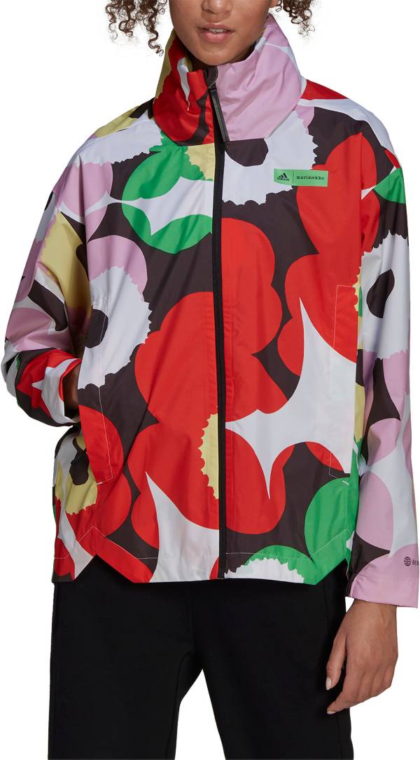 adidas Women's Marimekko Traveer Rain.RDY Jacket