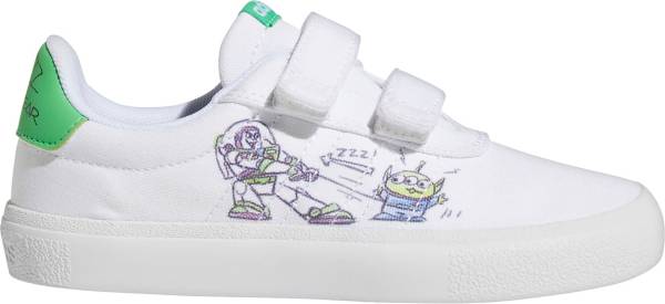 adidas Kids' Preschool Vulc Raid3r Buzz Lightyear Shoes