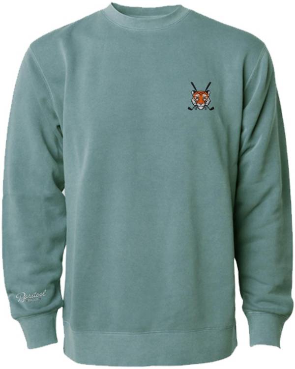 Barstool Sports Men's Golf Tiger Embroidered Golf Crewneck Sweatshirt product image