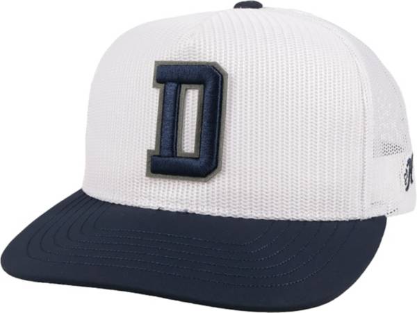 Hooey Men's Dallas Cowboys D White Mesh Adjustable Hat product image