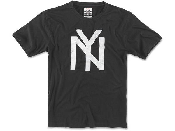 American Needle New York Black Yankees Logo Black T-Shirt